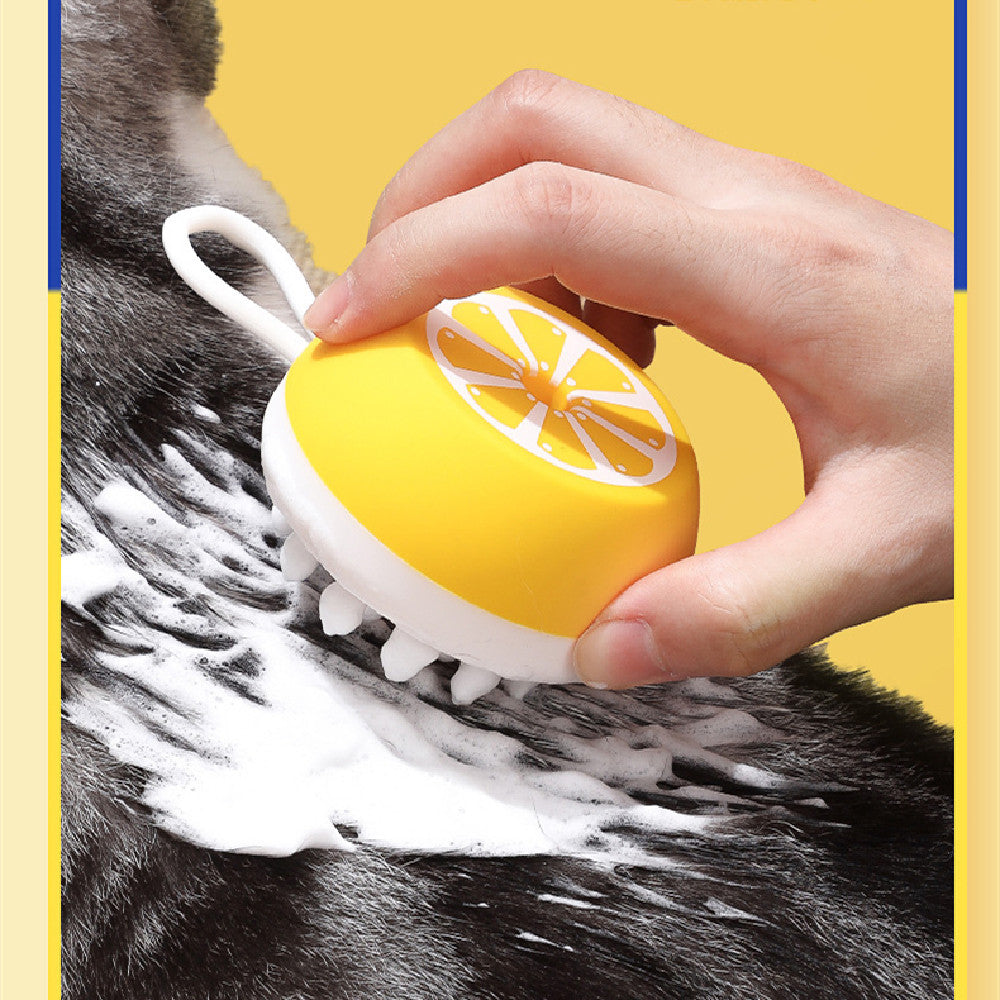 Silicone Pet Bath and Massage Brush-2