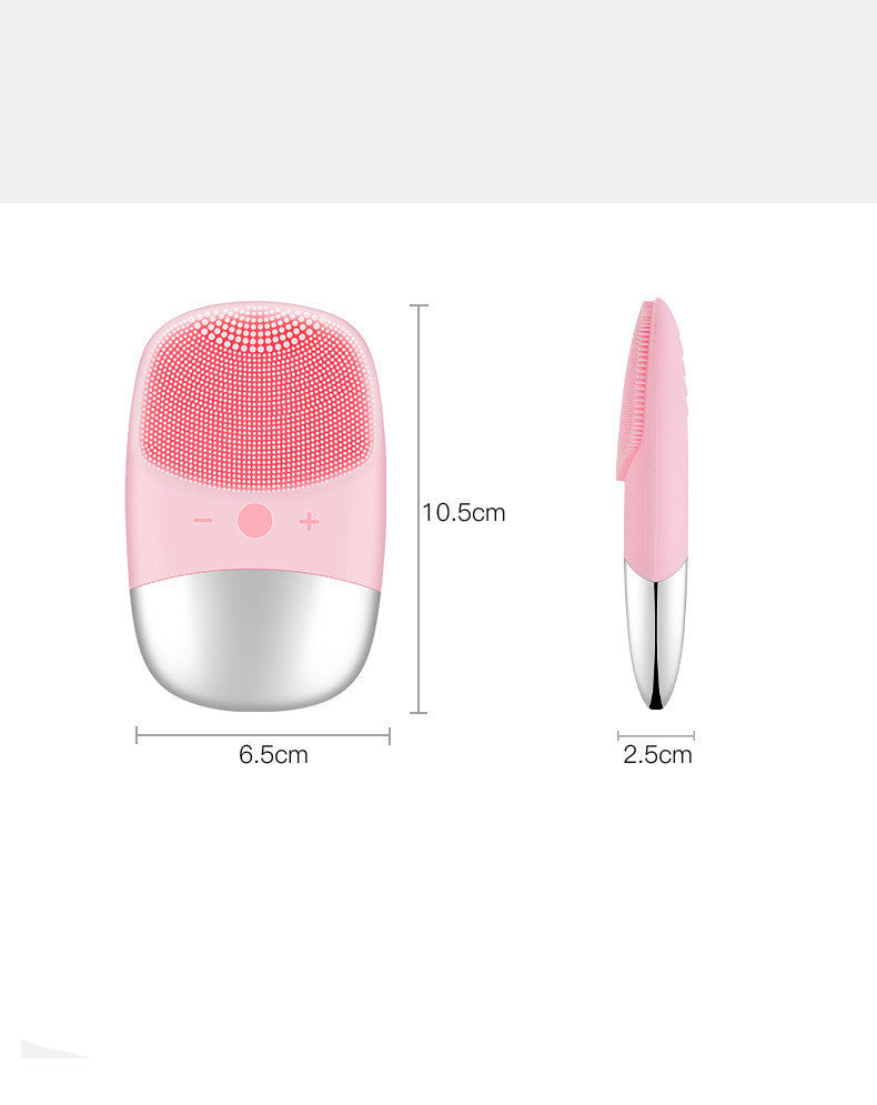 Sonic Mini Silicone Facial Cleansing Brush-1
