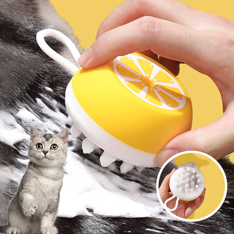 Silicone Pet Bath and Massage Brush-0